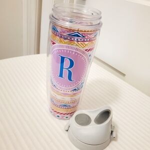 Tervis Initial "R" Tumbler with Twist on Lid 24 ounce